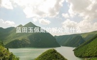 蓝田玉佩戴的好处是什么 怎么清洗才正确
