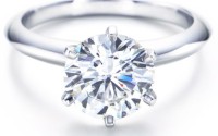 蒂芙尼2克拉钻戒价格 蒂芙尼（tiffany）2克拉钻戒多少钱