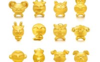 黄金12生肖吊坠多少钱 黄金12生肖吊坠图片大全